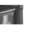 Markiza manualna do pergoli ogrodowej Luxe aluminiowa Antracyt